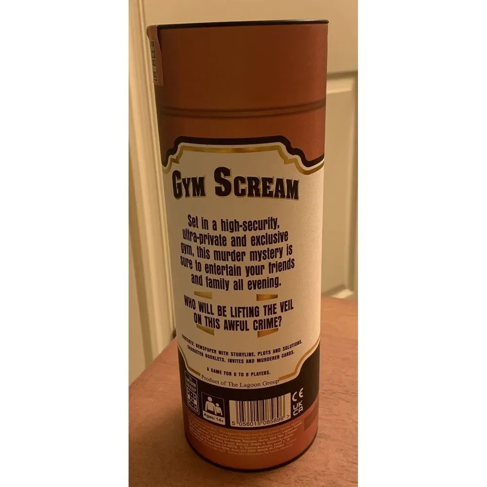Gym Scream An Exclusive Murder Mystery‎ Lagoon Group Game New